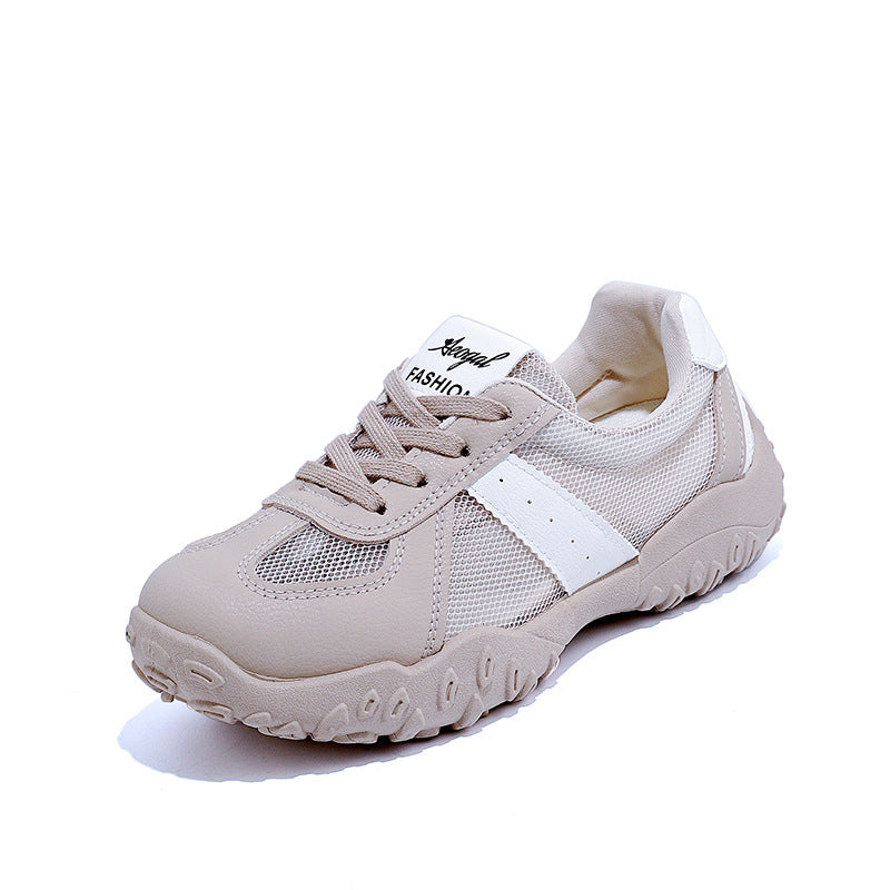 Damen Atmungsaktive Freizeit-Sneakers mit flexiblem Netzmaterial und rutschfester Sohle EB