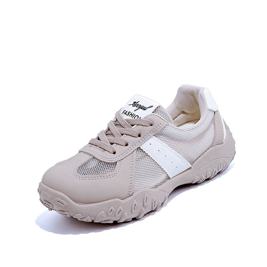 Damen Atmungsaktive Freizeit-Sneakers mit flexiblem Netzmaterial und rutschfester Sohle EB