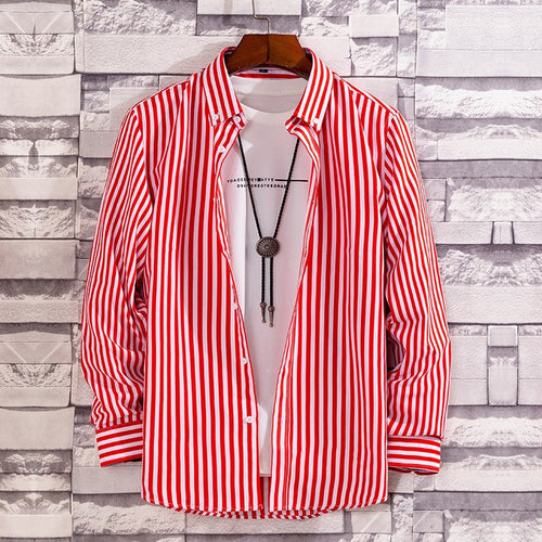 Herren nan lässige Hemdjacke aus leichter Baumwollmischung mit Button-Down-Kragen EB