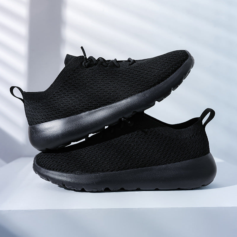 Damen Atmungsaktive SportSneakers mit flexiblem Strickdesign EB