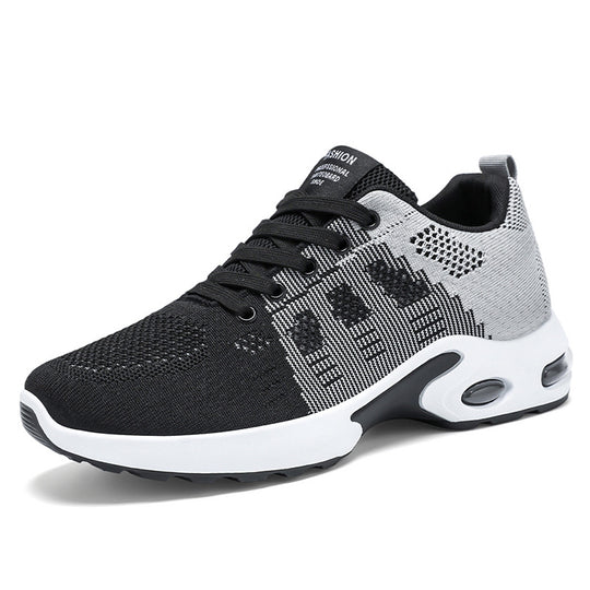 Damen Sportliche Air-Technology Sneakers mit atmungsaktivem Obermaterial und dämpfender Sohle EB
