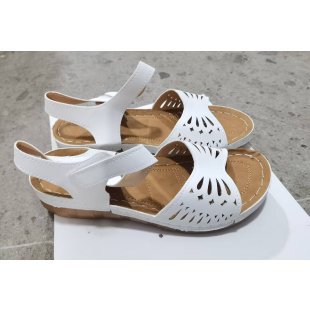 Damen komfortable Sandalen mit atmungsaktiver Oberflächenstruktur EB
