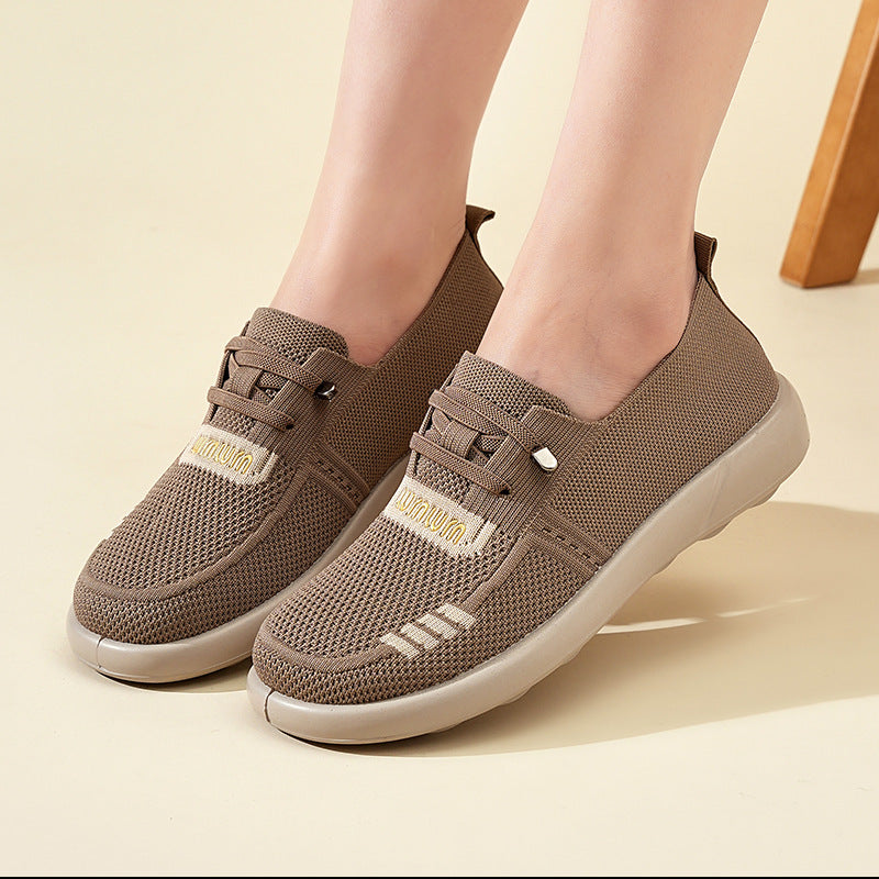 Damen Atmungsaktive Freizeitschuhe mit elastischem Obermaterial EB