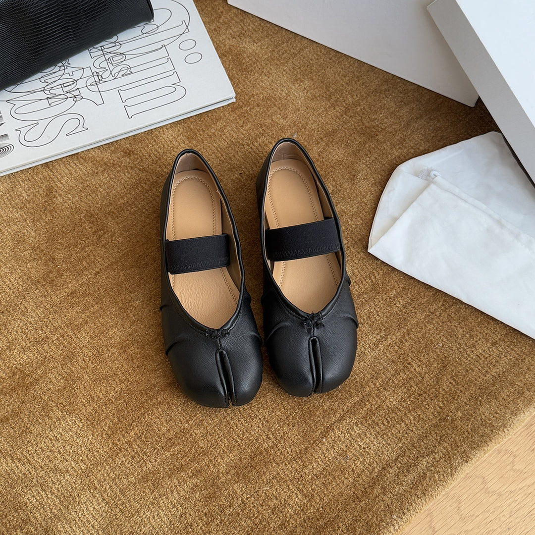 Damen Ballerinas mit elastischem Riemen und komfortabler Innensohle EB