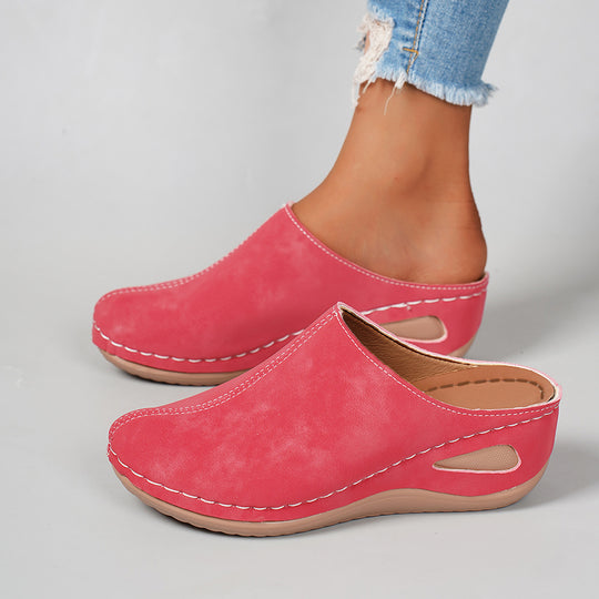 Damen Mules mit ergonomischem Fußbett und modischem Schnitt EB