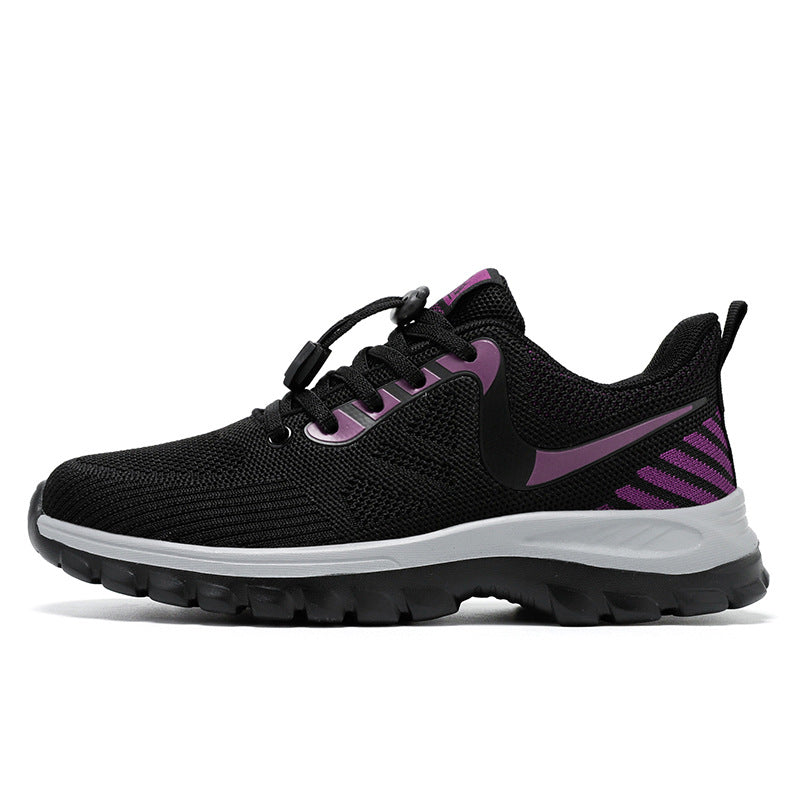 Damen Sportliche Laufschuhe mit atmungsaktivem Obermaterial und flexiblem Tragekomfort EB