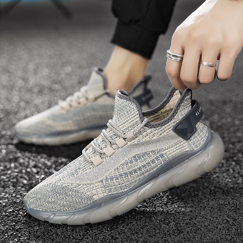 Damen Leichte Sportsneaker mit atmungsaktivem Mesh-Obermaterial und flexibler Sohle EB