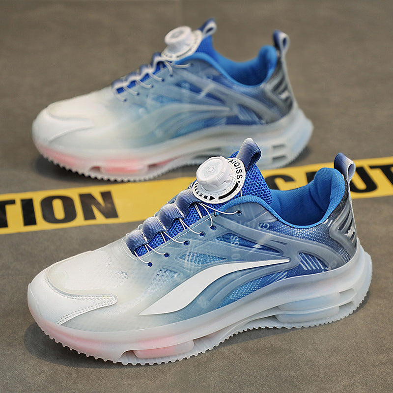 Damen Sportliche Luftpolster Sneaker mit innovativem Schnellschnürsystem EB