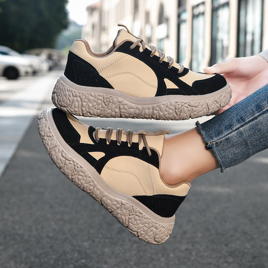 Damen Sportliche Sneakers mit rutschfestem Profil und atmungsaktiver Mesh-Oberfläche EB