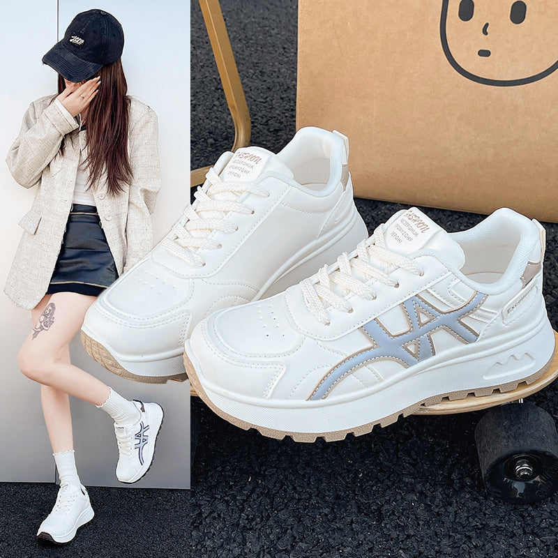 Damen Sportliche Sneakers mit gepolsterter Laufsohle und stilvollem Design EB