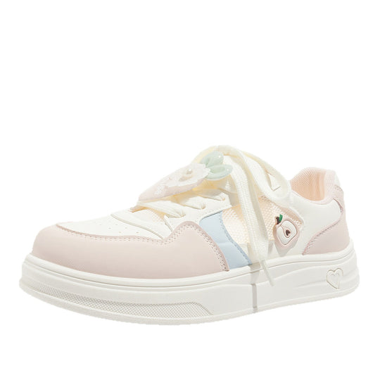 Damen Sneakers mit verspieltem Fruchtmotiv und komfortabler Dämpfung EB
