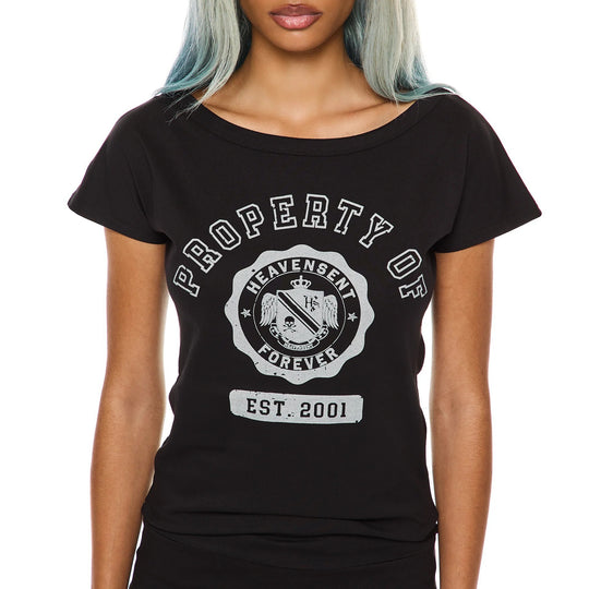 Damen T-Shirt mit dekorativem Grafikdruck EB