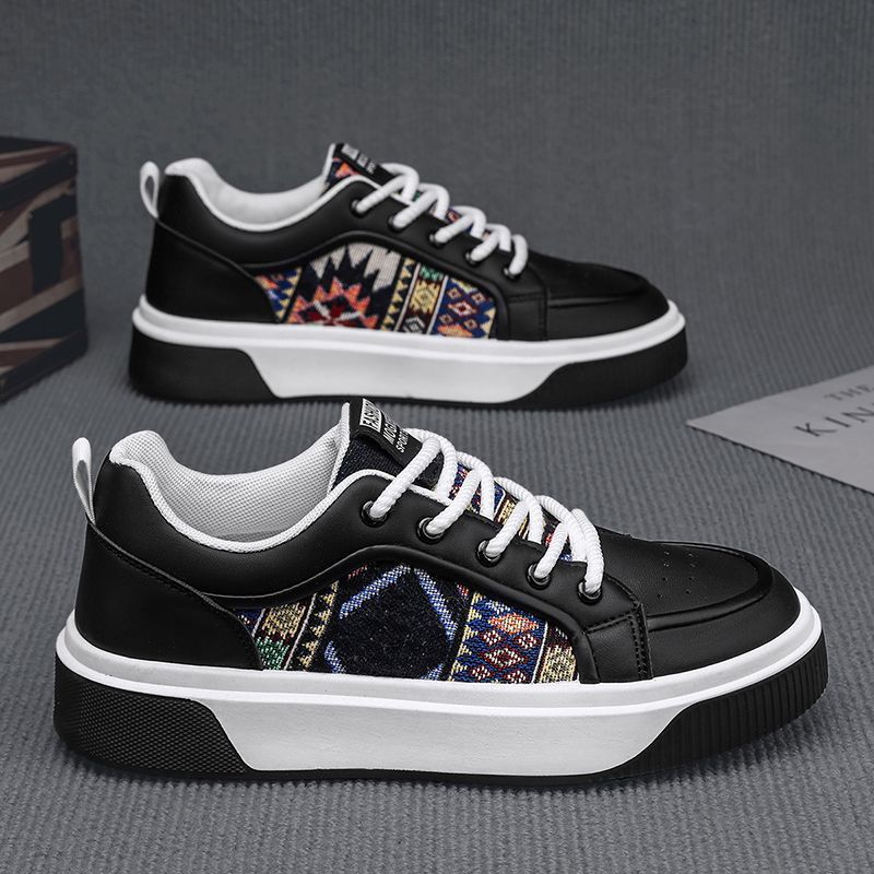 Damen modische Sneakers mit zeitgemäßem Ethno-Muster EB