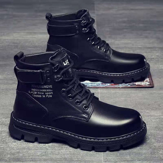 Damen Modische hohe Stiefel mit rutschfester Sohle und strapazierfähigem Obermaterial EB