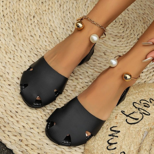 Damen modische offene Ballerinas EB