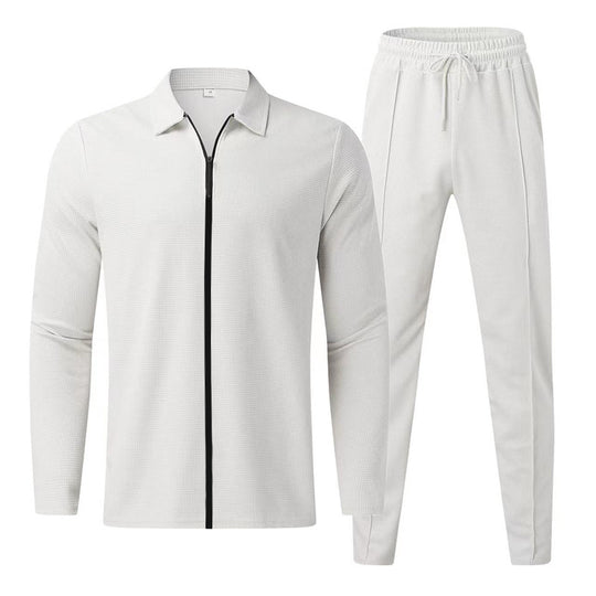 Herren Sportliches Zip-Up Set mit atmungsaktiver Struktur EB