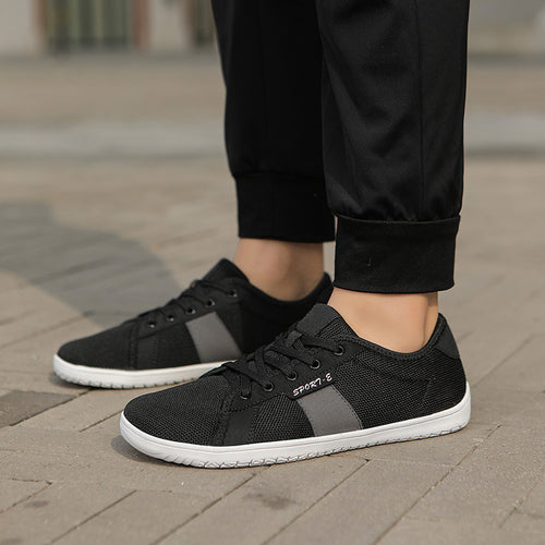 Damen Atmungsaktive Sneakers mit flexiblem Obermaterial und rutschfester Sohle EB
