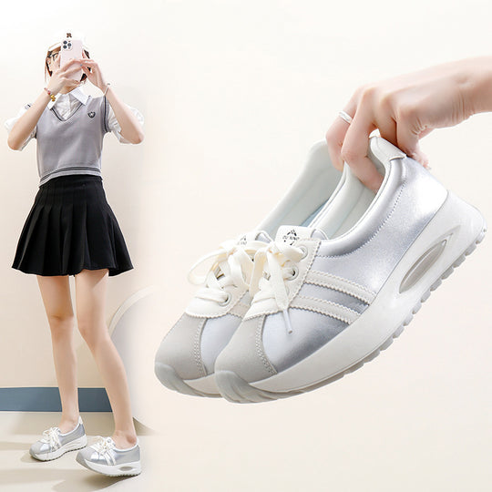 Damen Sportliche City-Sneaker mit gepolsterter Sohle und atmungsaktivem Obermaterial EB