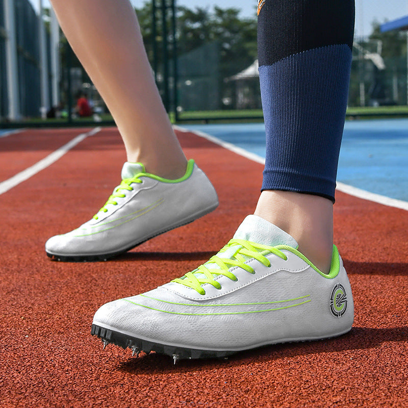 Damen Hochgeschwindigkeits-Leichtathletikschuhe mit optimiertem Spike-Design EB