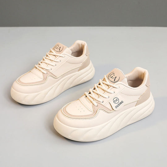 Damen sportliche Sneakers mit luftiger Mesh-Oberfläche und modischem Profil EB