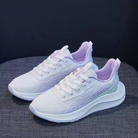 Damen Atmungsaktive Lauf-Sneaker mit flexibler Dämpfung und rutschfester Sohle EB