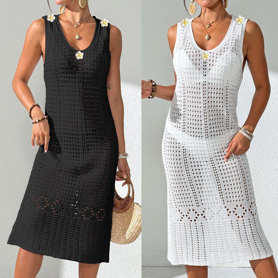Damen gehäkeltes Freizeitkleid EB