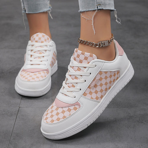 Damen Modische Sneakers mit trendigem Design und atmungsaktiver Oberfläche EB