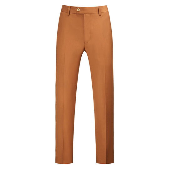 Herren nan schlanke Premium-Bügelfaltenhose mit Stretchbund und knitterarmem Gewebe EB