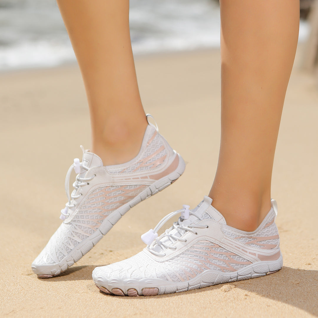 Damen flexible Sport-Sneaker mit innovative Schnürtechnologie und atmungsaktiven Eigenschaften EB