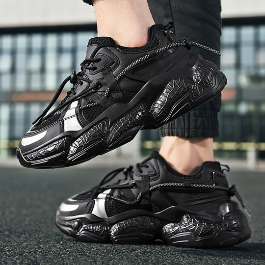 Damen Sportliche Trekking-Sneaker mit innovativem Schnellschnürsystem und rutschfester Sohle EB