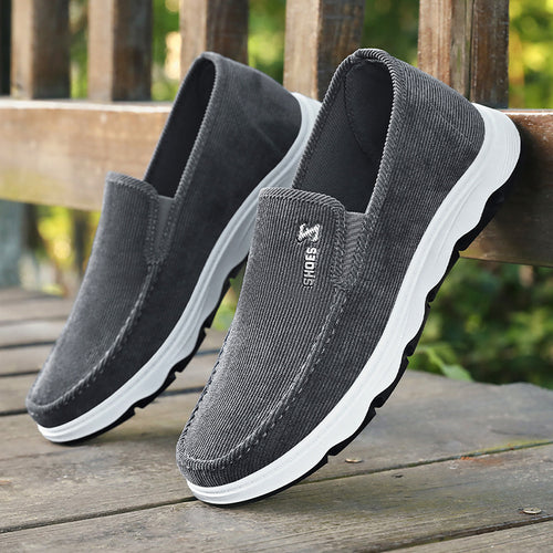 Damen Flexible Slip-On Schuhe mit Komfortschaum und rutschfester Sohle EB