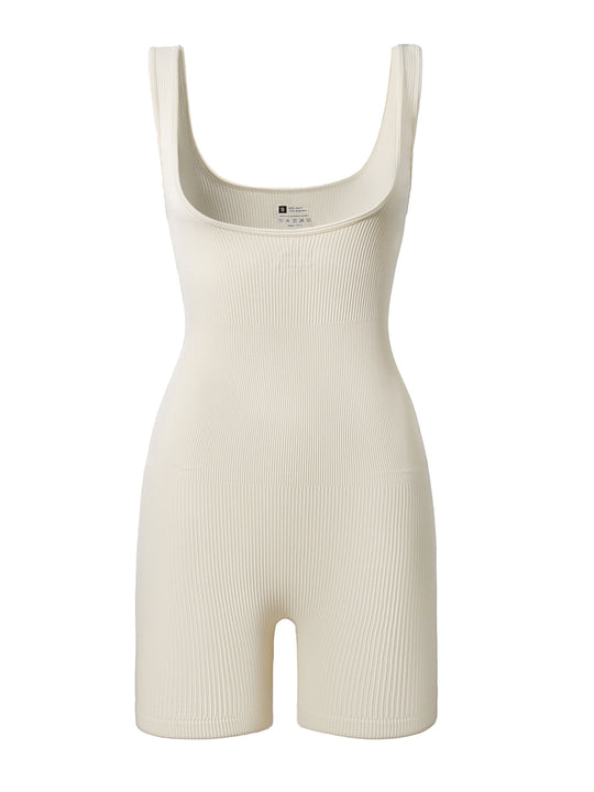 Damen figurbetontes Onesie mit breiten Trägern EB