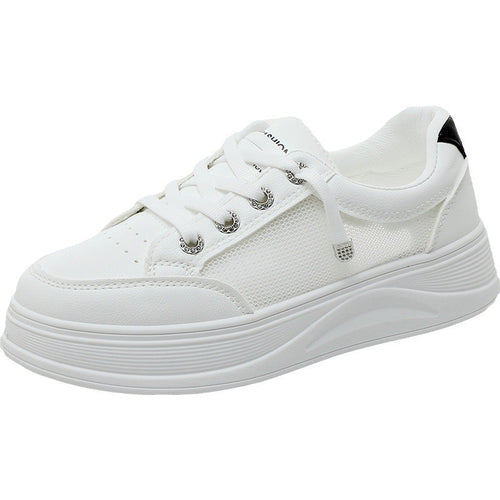 Damen modische Plateau Sneakers mit innovativer Dämpfung und atmungsaktiver Obermaterialstruktur EB