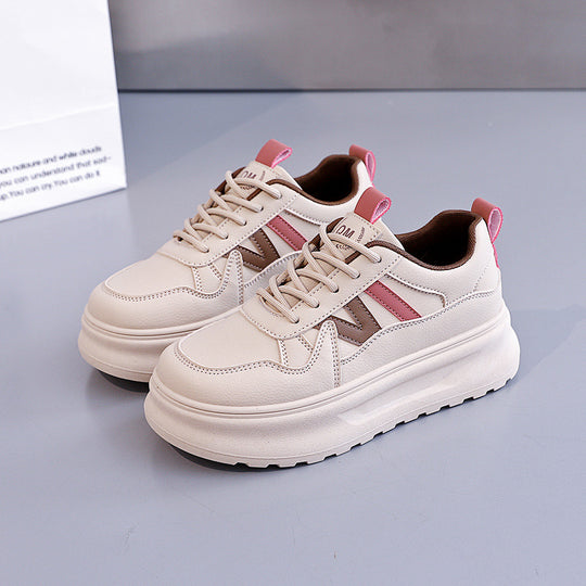 Damen Chunky Sneakers mit dämpfendem Komfort und rutschfester Profilsohle EB