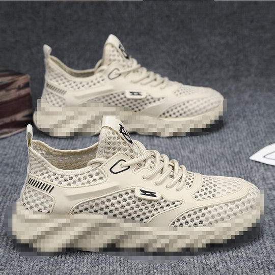 Damen Sportliche Sneakers mit luftiger Mesh-Konstruktion EB