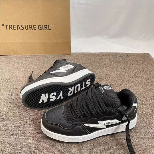 Damen Sportliche Sneakers mit atmungsaktiver Oberfläche und rutschfester Sohle EB
