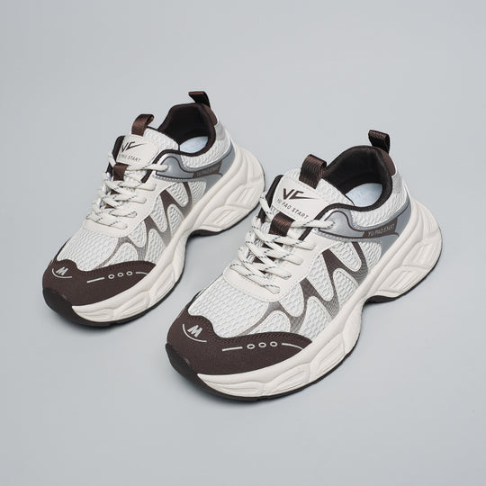 Damen Sportliche Sneakers mit atmungsaktiver Mesh-Oberfläche und rutschfester Sohle EB 1771155244