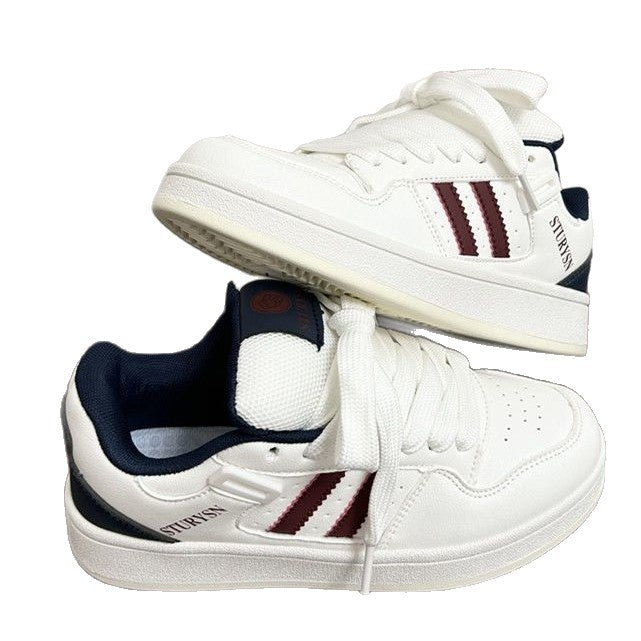 Damen modische Sneakers mit atmungsaktiven Mesh-Einsätzen und rutschfester Sohle EB