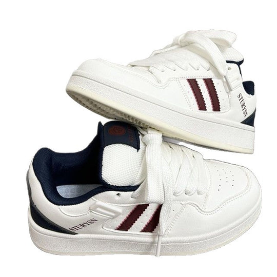 Damen modische Sneakers mit atmungsaktiven Mesh-Einsätzen und rutschfester Sohle EB