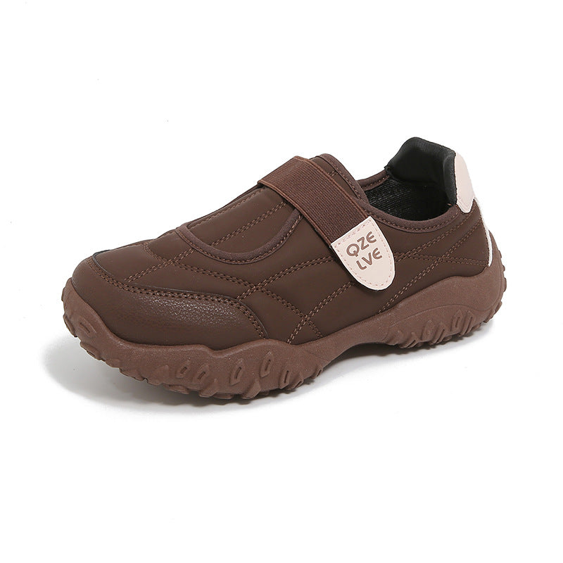 Damen Freizeitschuhe mit elastischem Klettverschluss und rutschfester Sohle EB