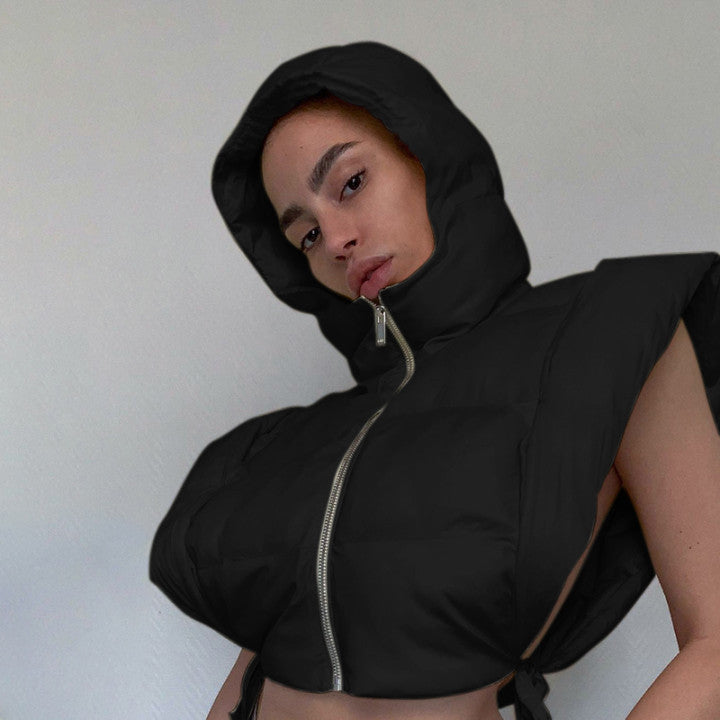 Damen stylische Kapuzenjacke EB