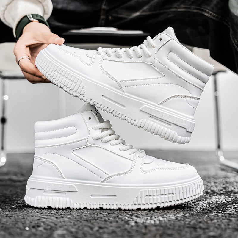 Damen High-Top Sneakers mit gepolsterter Knöchelstütze und rutschfester Sohle EB