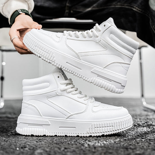 Damen High-Top Sneakers mit gepolsterter Knöchelstütze und rutschfester Sohle EB