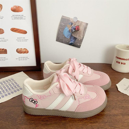 Damen Sneakers mit verspieltem Hello-Kitty-Motiv und bequemer Sohle EB