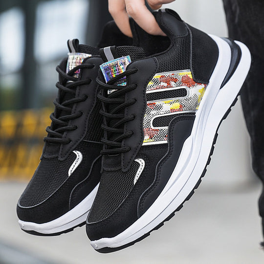 Damen Sportliche Sneaker mit modischem Design und atmungsaktivem Obermaterial EB