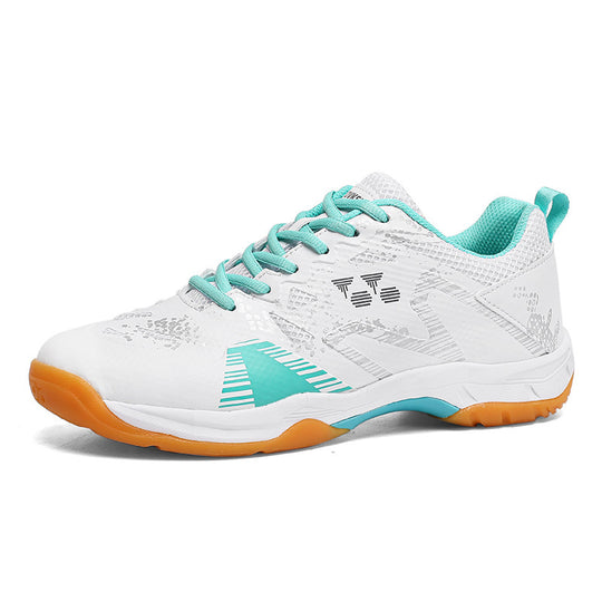 Unisex leichte atmungsaktive Indoor-Tennisschuhe mit stabiler nicht abfärbender Sohle und stoßdämpfung EB