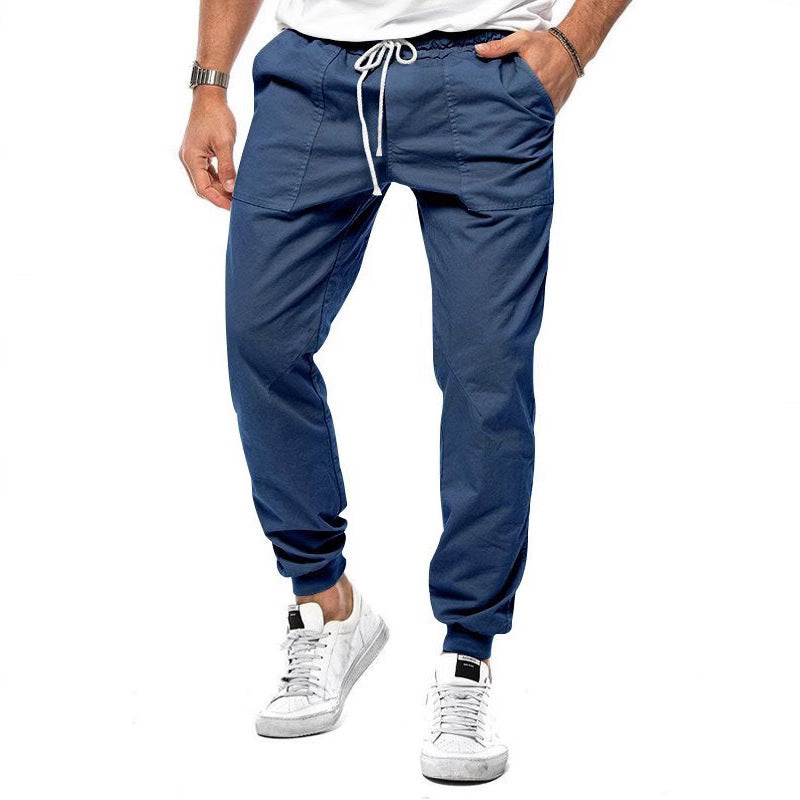 Herren Cargo-Jogginghose mit elastischem Bund und praktischen Taschen EB