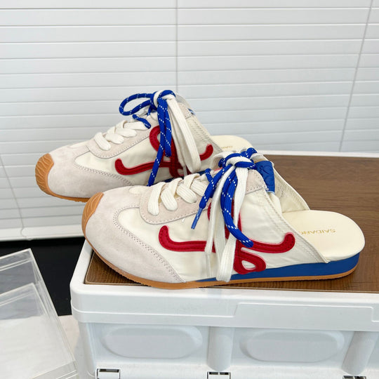 Damen Modische Sneakers mit atmungsaktiver Konstruktion und rutschfester Sohle EB