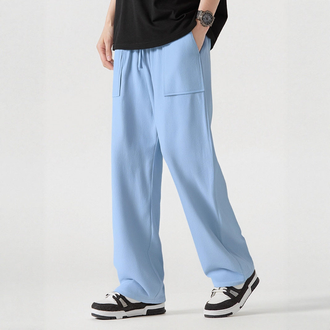 Herren Bequeme Cargo-Hose mit praktischen Taschen und elastischem Bund EB