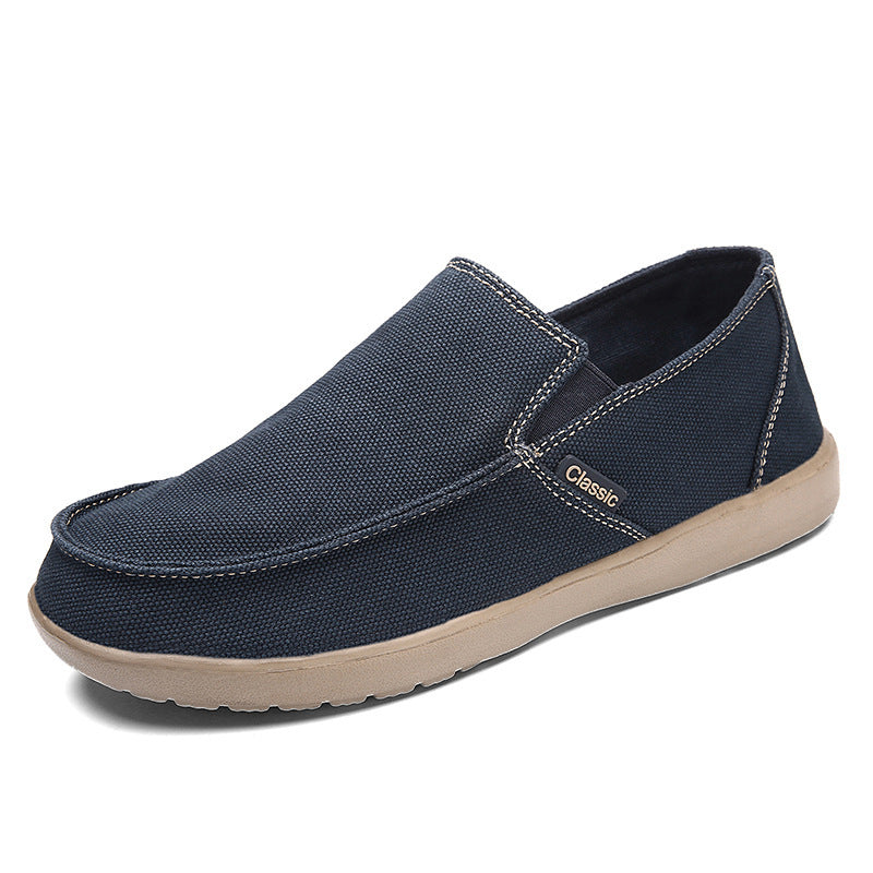 Damen Bequeme Slip-On Schuhe aus atmungsaktivem Material EB